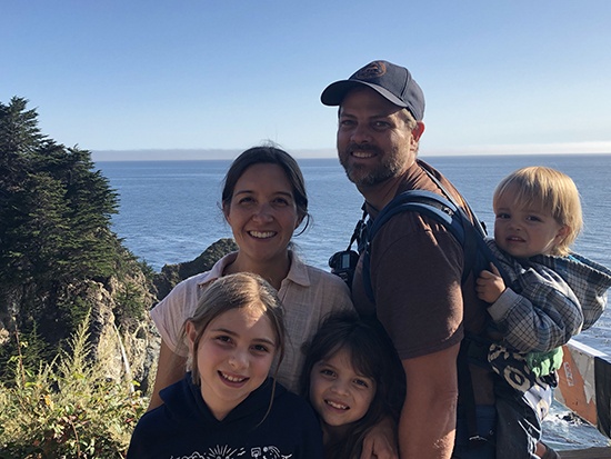 Dr. Scott Parker and family